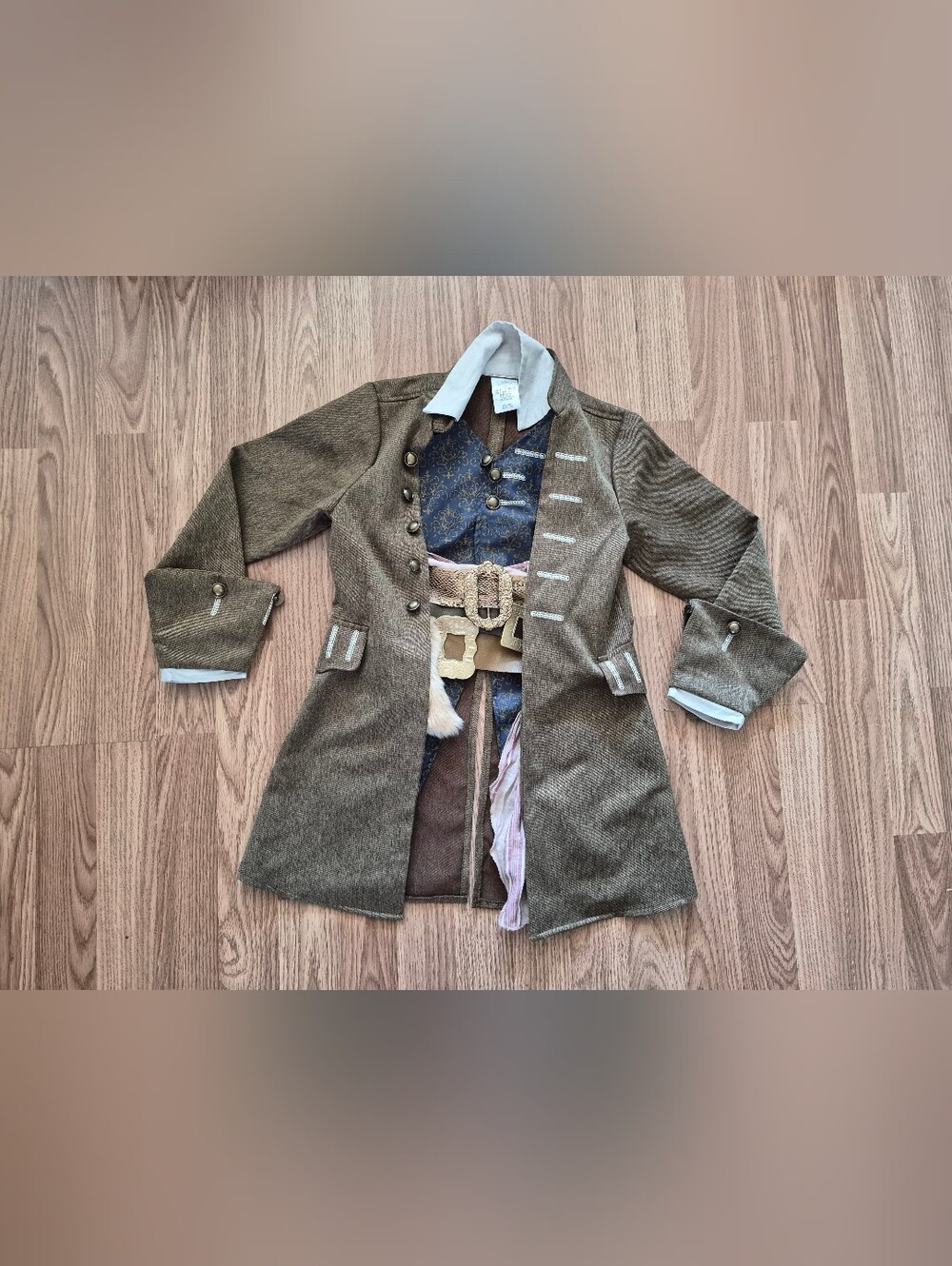 Disney Pirates of the Caribbean Captain Jack Sparrow Kids Halloween Costume Top
